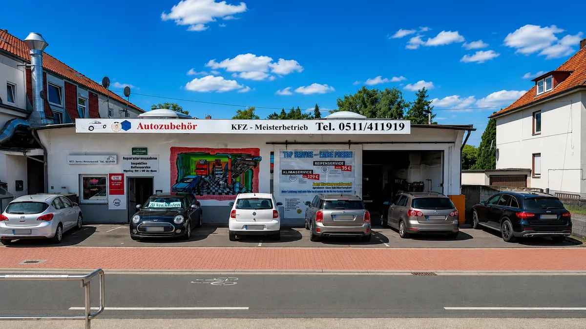 DENKO Werkstatt an der Göttinger Landstraße in Hemmingen
